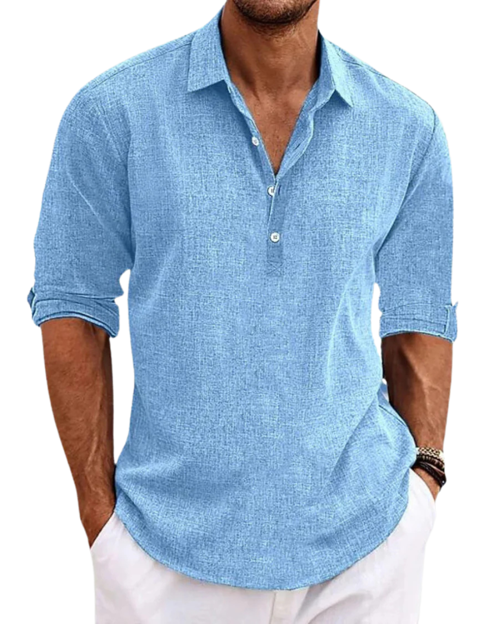 Camisa clásica de algodón de Sabbio